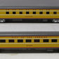 MTH 20-66036 O UP 70' Streamlined Sleeper/Diner Passenger Car Set (Set of 2) LN/Box
