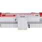 MTH 20-80002C O Gauge Santa Fe Silver & Red Caboose (DAP) Extended Vision #0100 NIB
