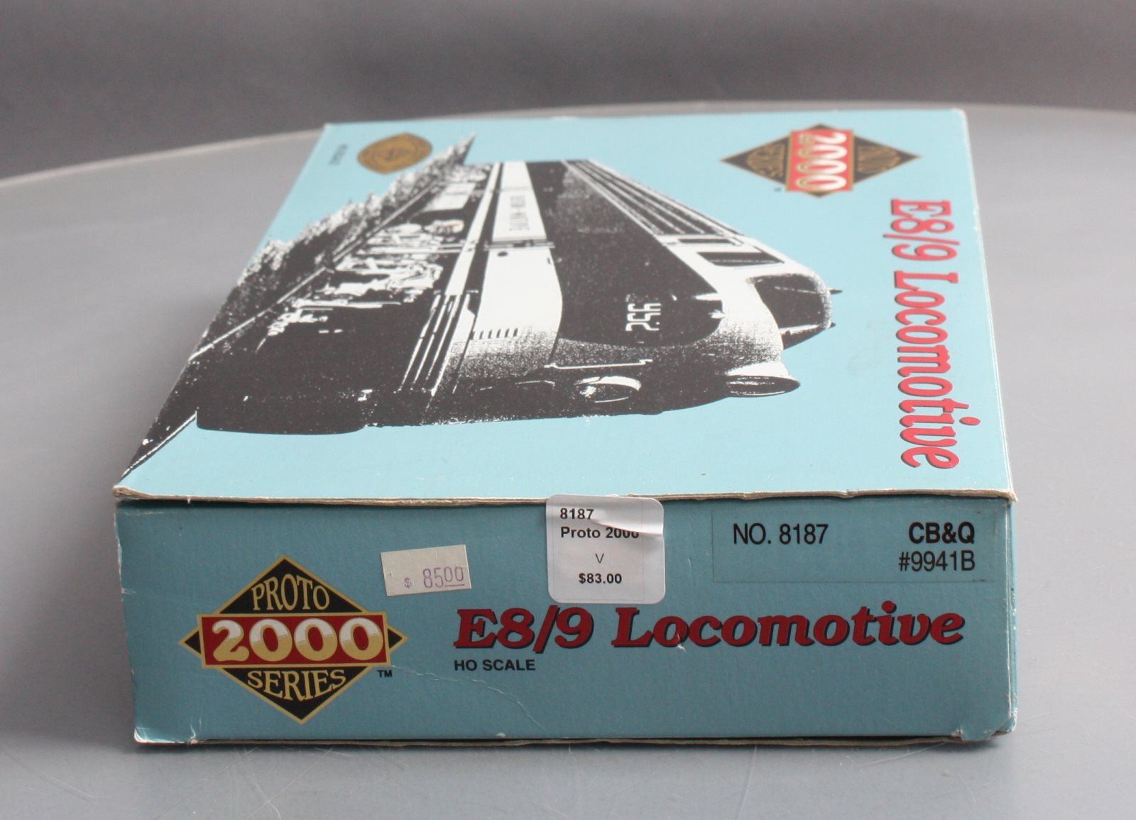 Proto 2000 8187 HO Scale Chicago Burlington & Quin E8/9 Diesel Locomotive #9941B LN/Box