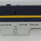 American Flyer 6402552002 Blue/Yellow and Gray Chesapeake and Ohio #8103 Shell