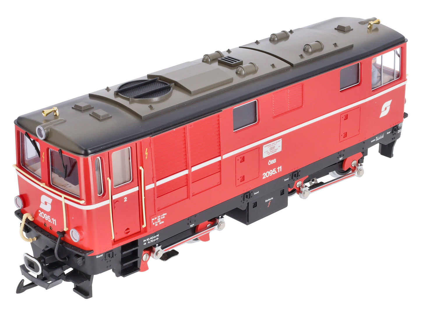 LGB 2095N G Scale OBB Diesel Locomotive EX/Box