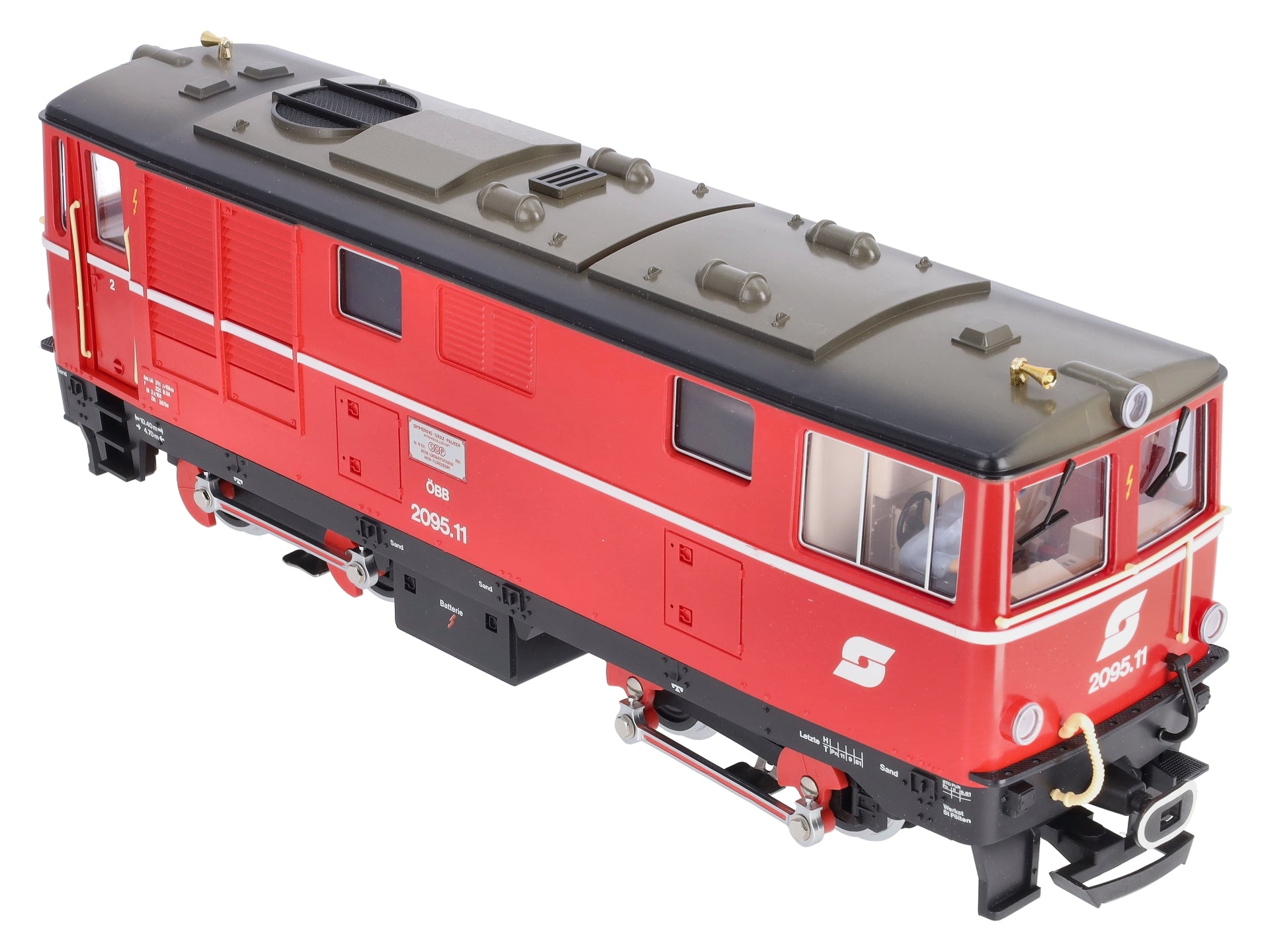 LGB 2095N G Scale OBB Diesel Locomotive EX/Box