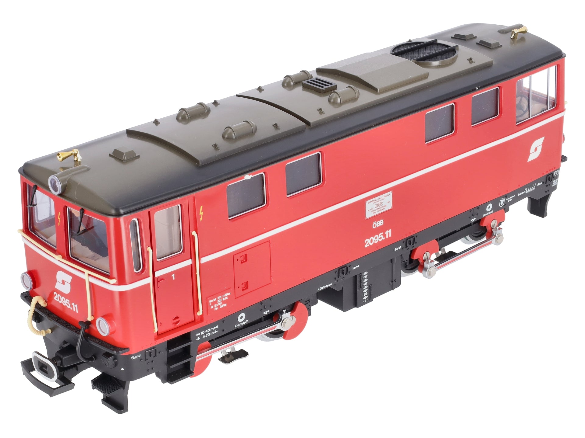 LGB 2095N G Scale OBB Diesel Locomotive EX/Box