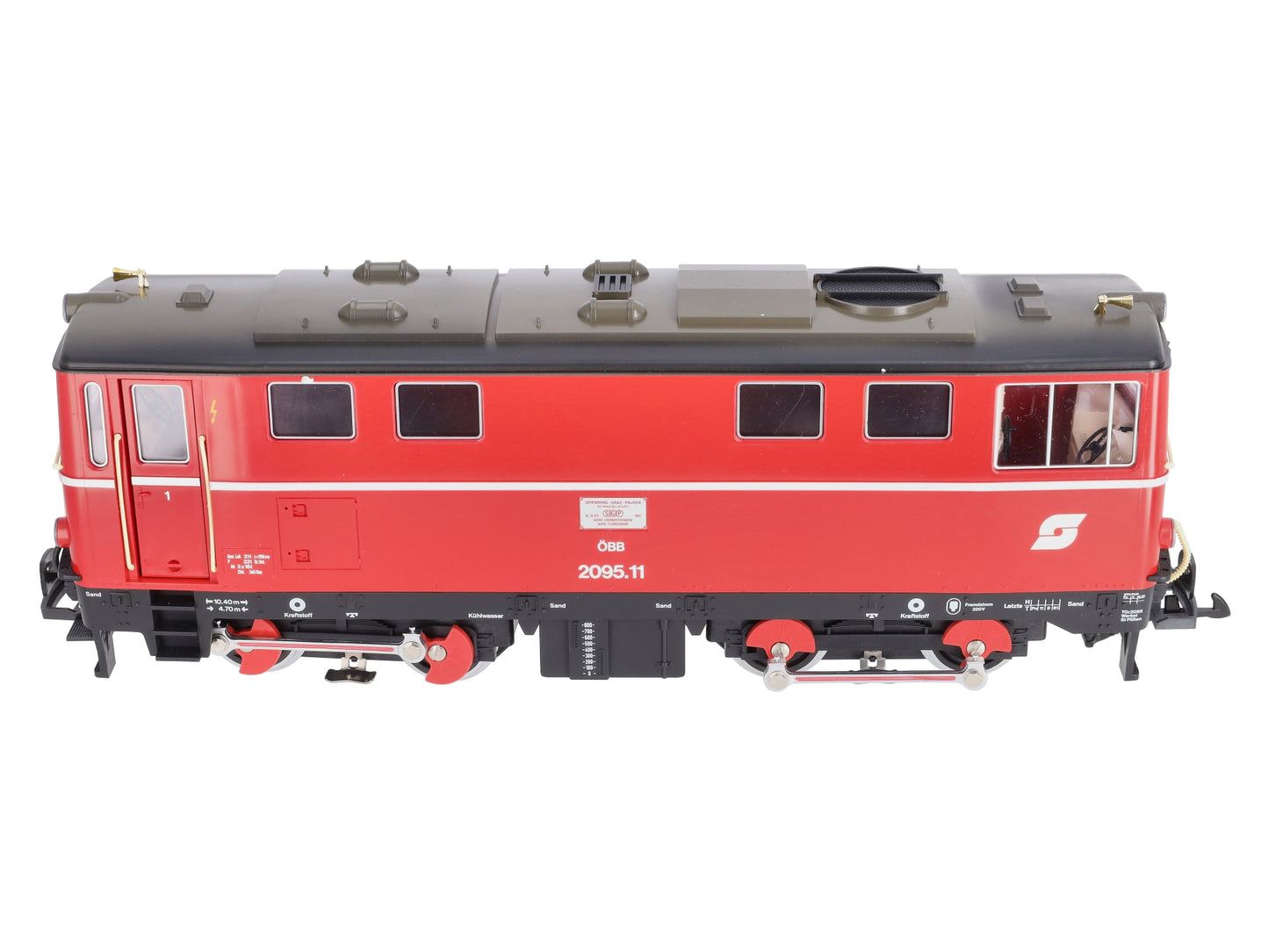 LGB 2095N G Scale OBB Diesel Locomotive EX/Box