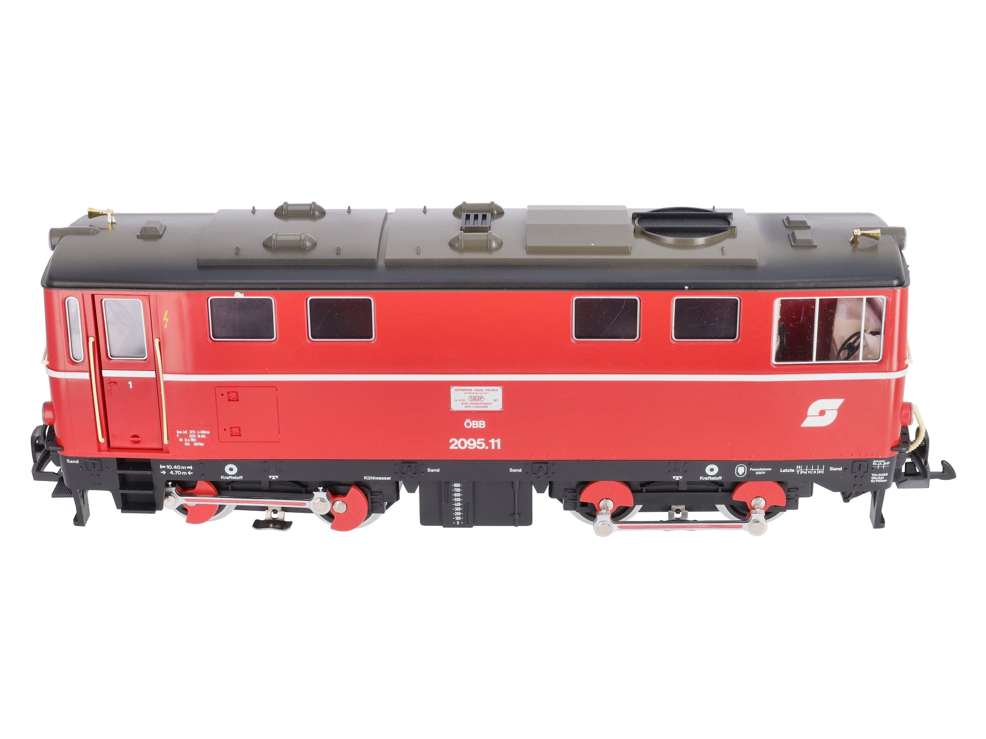 LGB 2095N G Scale OBB Diesel Locomotive EX/Box