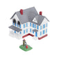 MTH 30-9153 Operating Farm House On Fire
