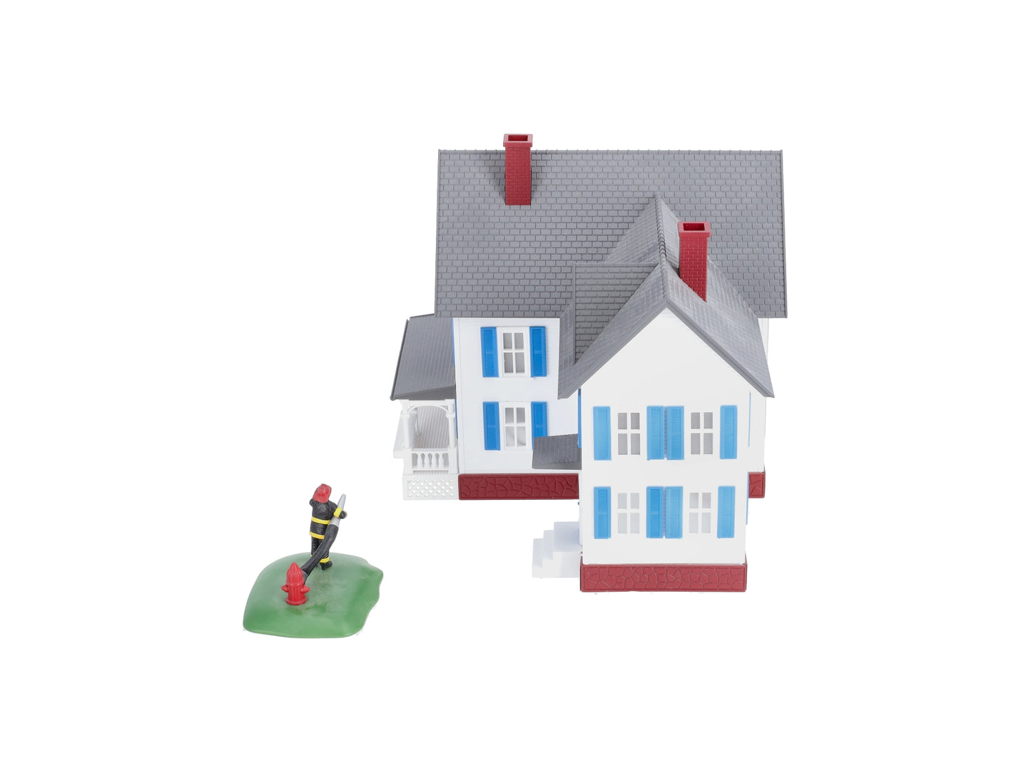 MTH 30-9153 Operating Farm House On Fire