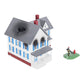 MTH 30-9153 Operating Farm House On Fire