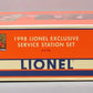Lionel 6-21753 O Gauge 1998 Exclusive Service Station Train Set NIB
