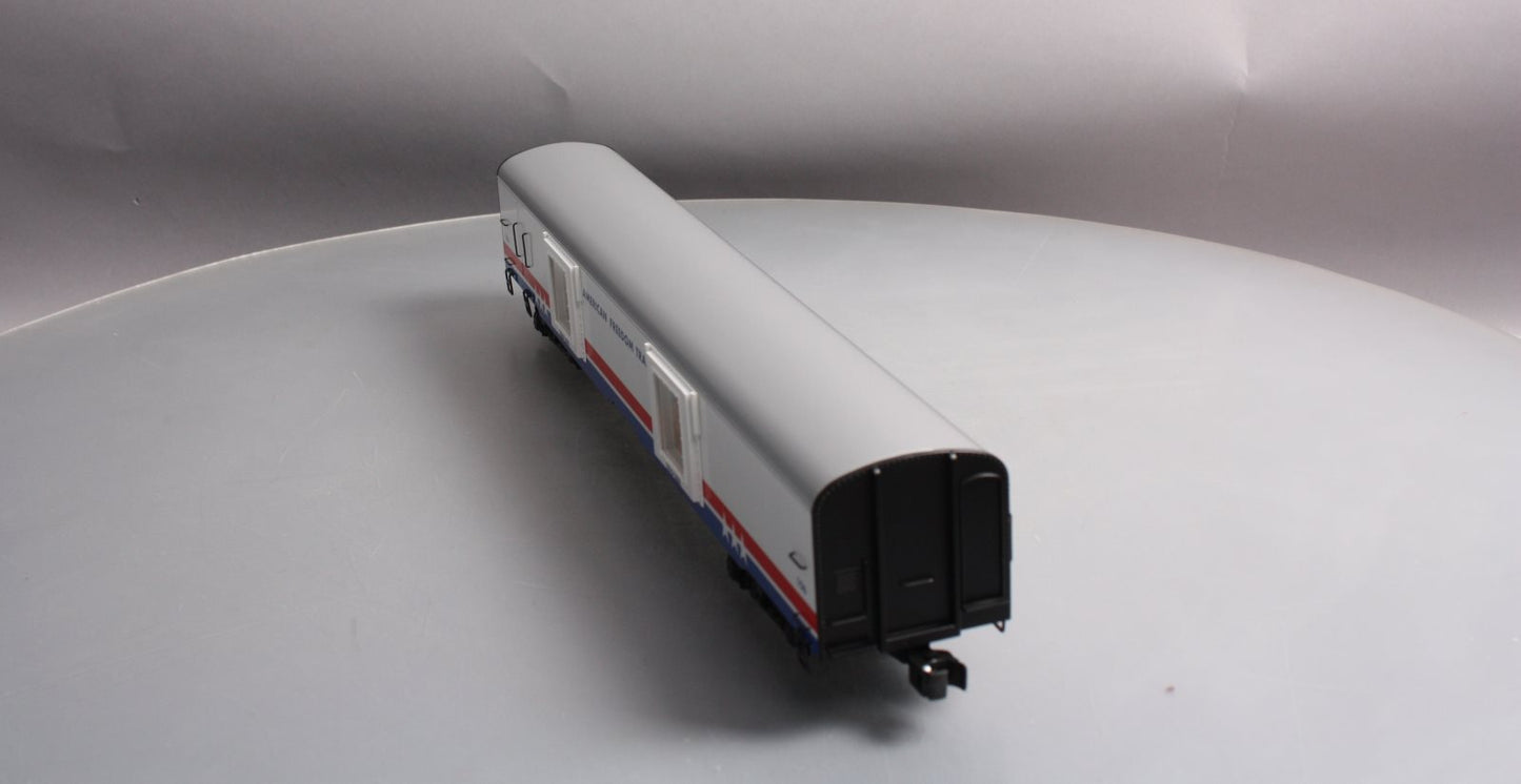 K-Line K4601-30106 O Gauge Freedom Train Extruded Aluminum Display Car #106 LN/Box