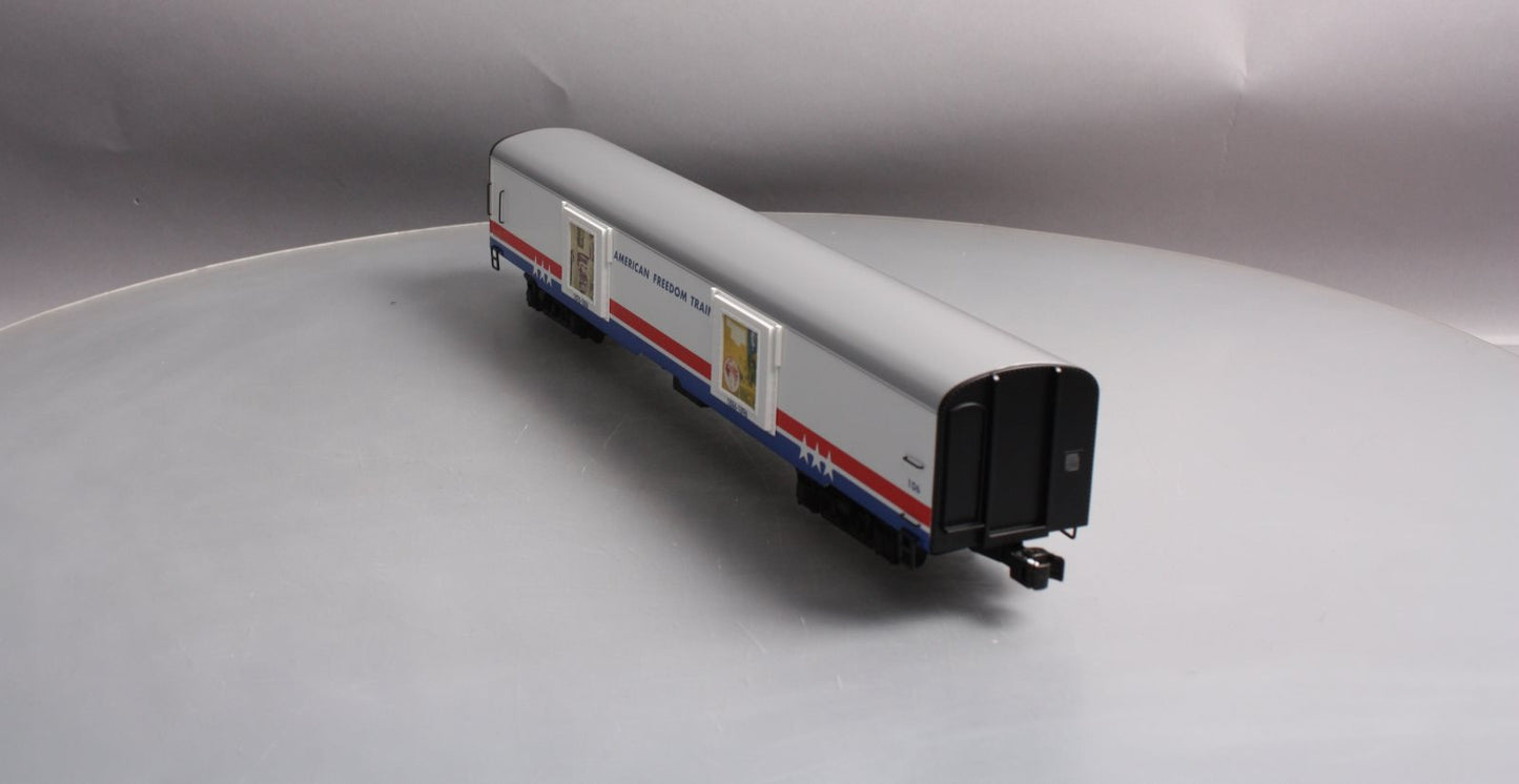 K-Line K4601-30106 O Gauge Freedom Train Extruded Aluminum Display Car #106 LN/Box