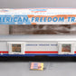 K-Line K4601-30106 O Gauge Freedom Train Extruded Aluminum Display Car #106 LN/Box