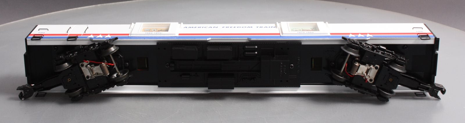 K-Line K4601-30106 O Gauge Freedom Train Extruded Aluminum Display Car #106 LN/Box