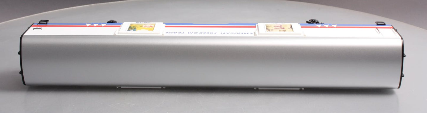 K-Line K4601-30106 O Gauge Freedom Train Extruded Aluminum Display Car #106 LN/Box