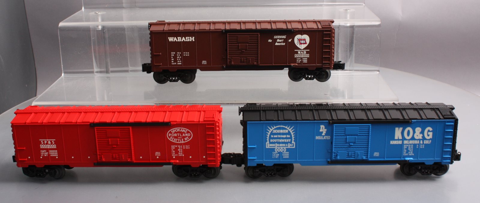 Lionel 6-39211 O Gauge 6464 Archive Box Cars (Set of 3) LN/Box