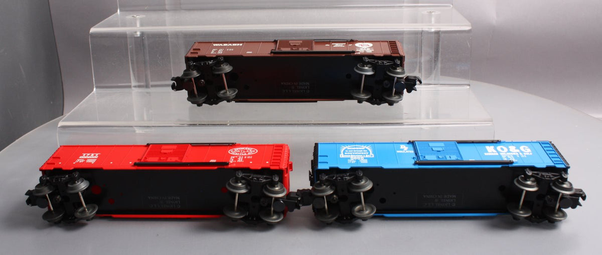 Lionel 6-39211 O Gauge 6464 Archive Box Cars (Set of 3) LN/Box