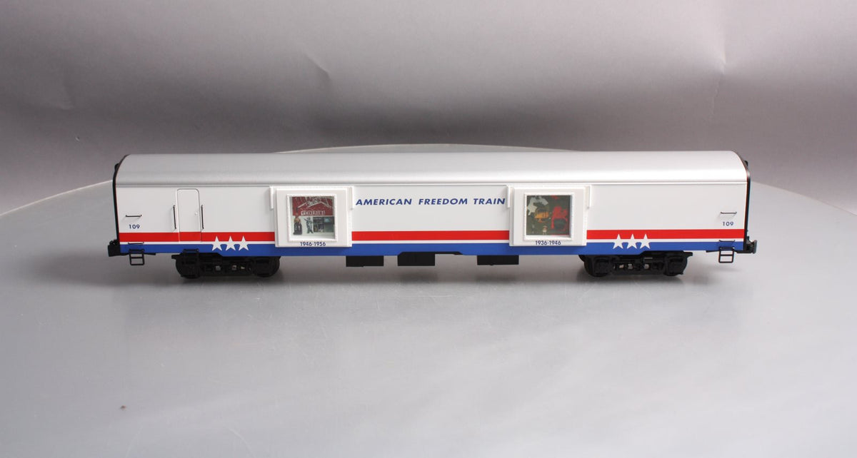 K-Line K4601-30109 O American Freedom Train 18" Aluminum Display Car #109 LN/Box