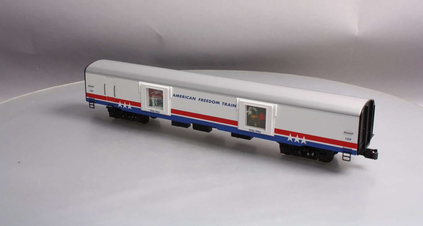 K-Line K4601-30109 O American Freedom Train 18" Aluminum Display Car #109 LN/Box