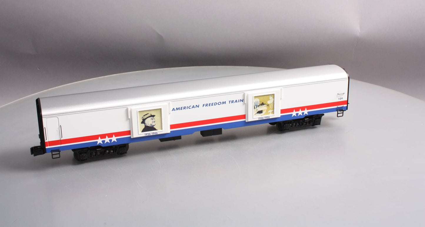 K-Line K4601-30109 O American Freedom Train 18" Aluminum Display Car #109 LN/Box