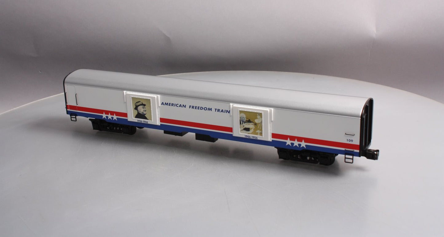 K-Line K4601-30109 O American Freedom Train 18" Aluminum Display Car #109 LN/Box