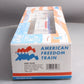K-Line K4601-30109 O American Freedom Train 18" Aluminum Display Car #109 LN/Box