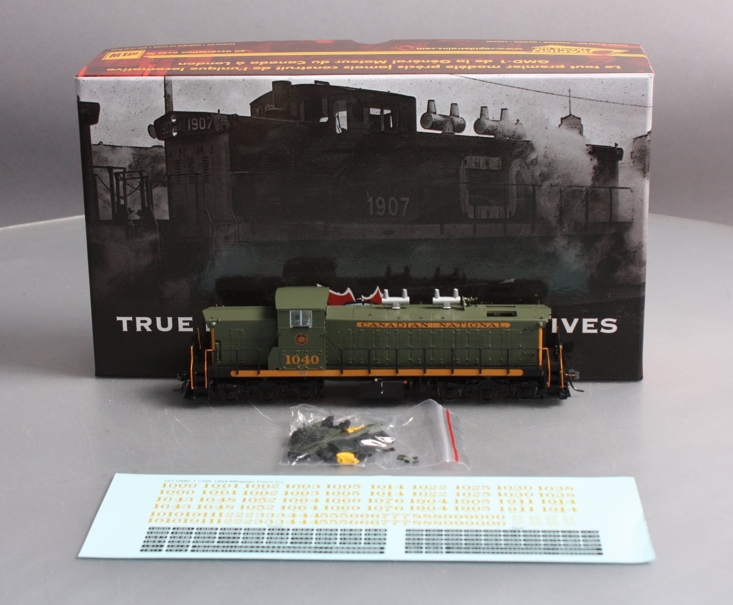 Rapido Trains 10003 HO Canadian National GMD-1 6-Axle Version #1040