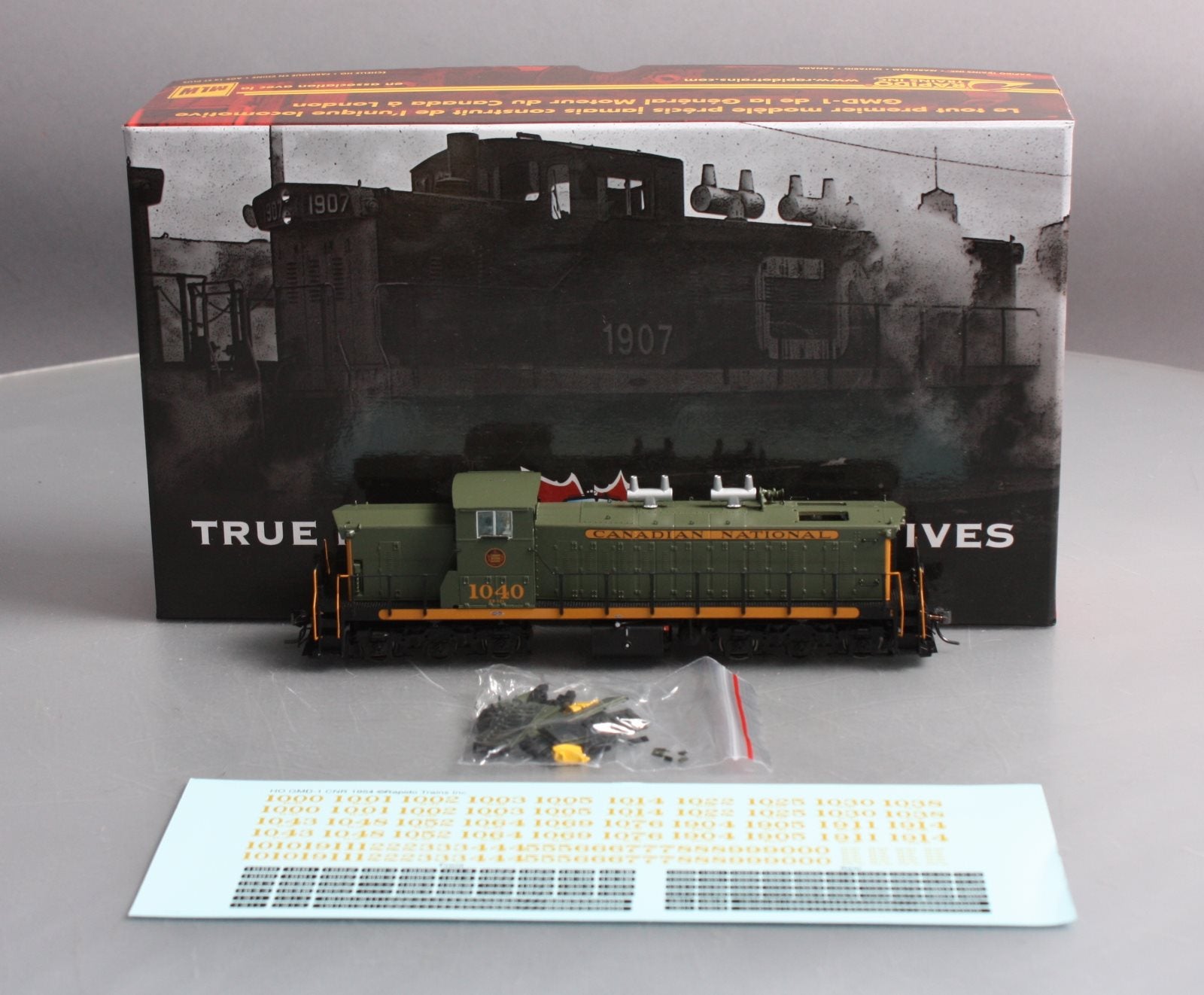 Rapido Trains 10003 HO Canadian National GMD-1 6-Axle Version #1040