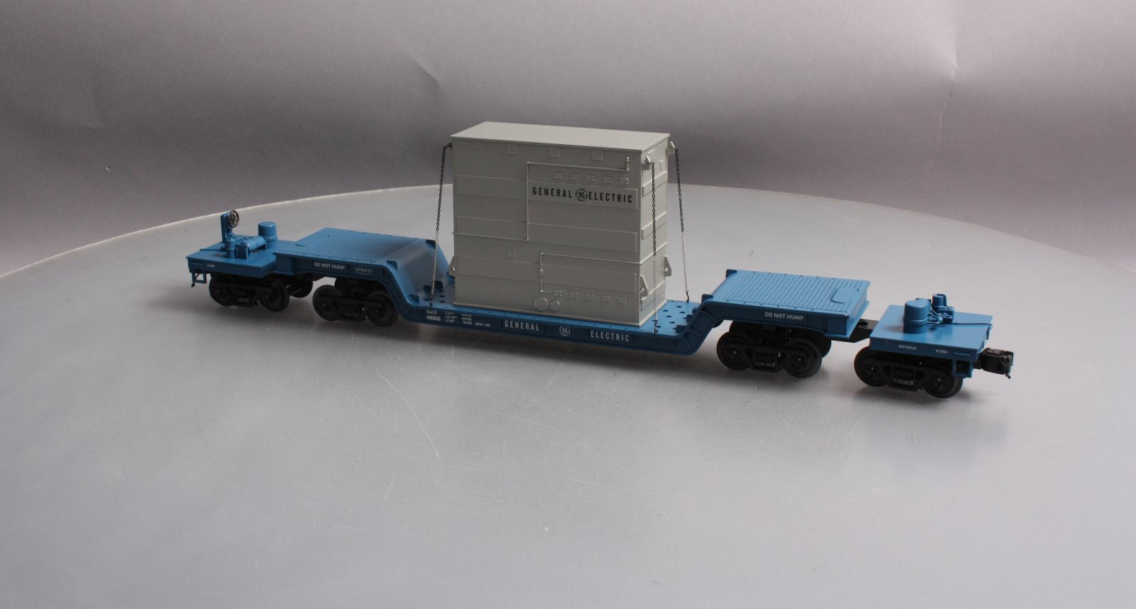 MTH 20-98990 General Electric 75' Depressed-Center Flatcar w/Transformer