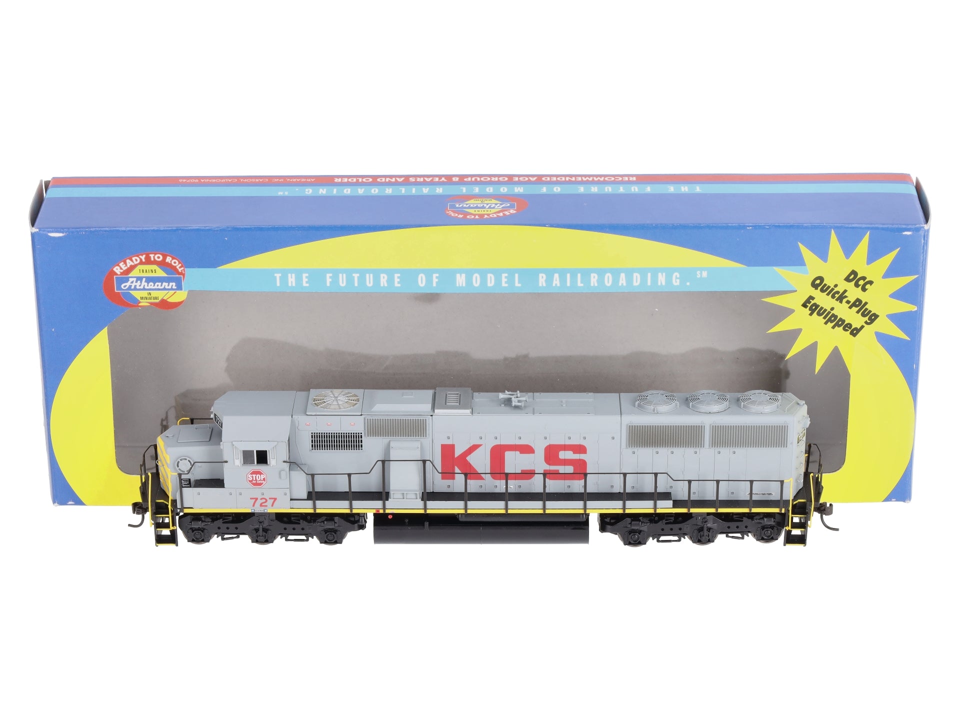 Athearn 91671 HO Scale Kansas City Southern SD60 Diesel Locomotive #727 NIB