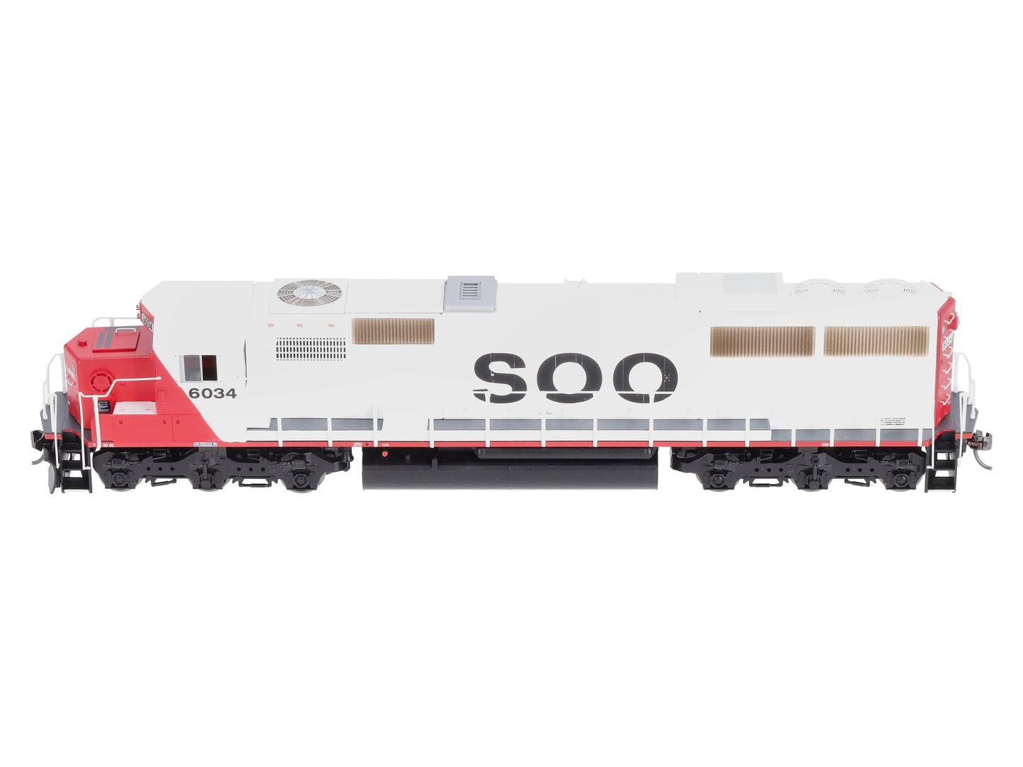Athearn 79863 HO Scale Soo Line SD-60 Diesel Locomotive #6034 LN/Box