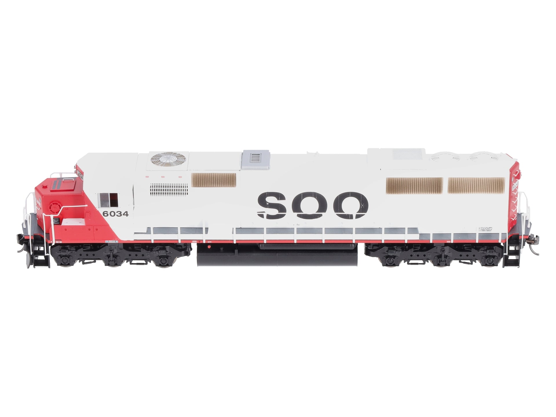 Athearn 79863 HO Scale Soo Line SD-60 Diesel Locomotive #6034 LN/Box