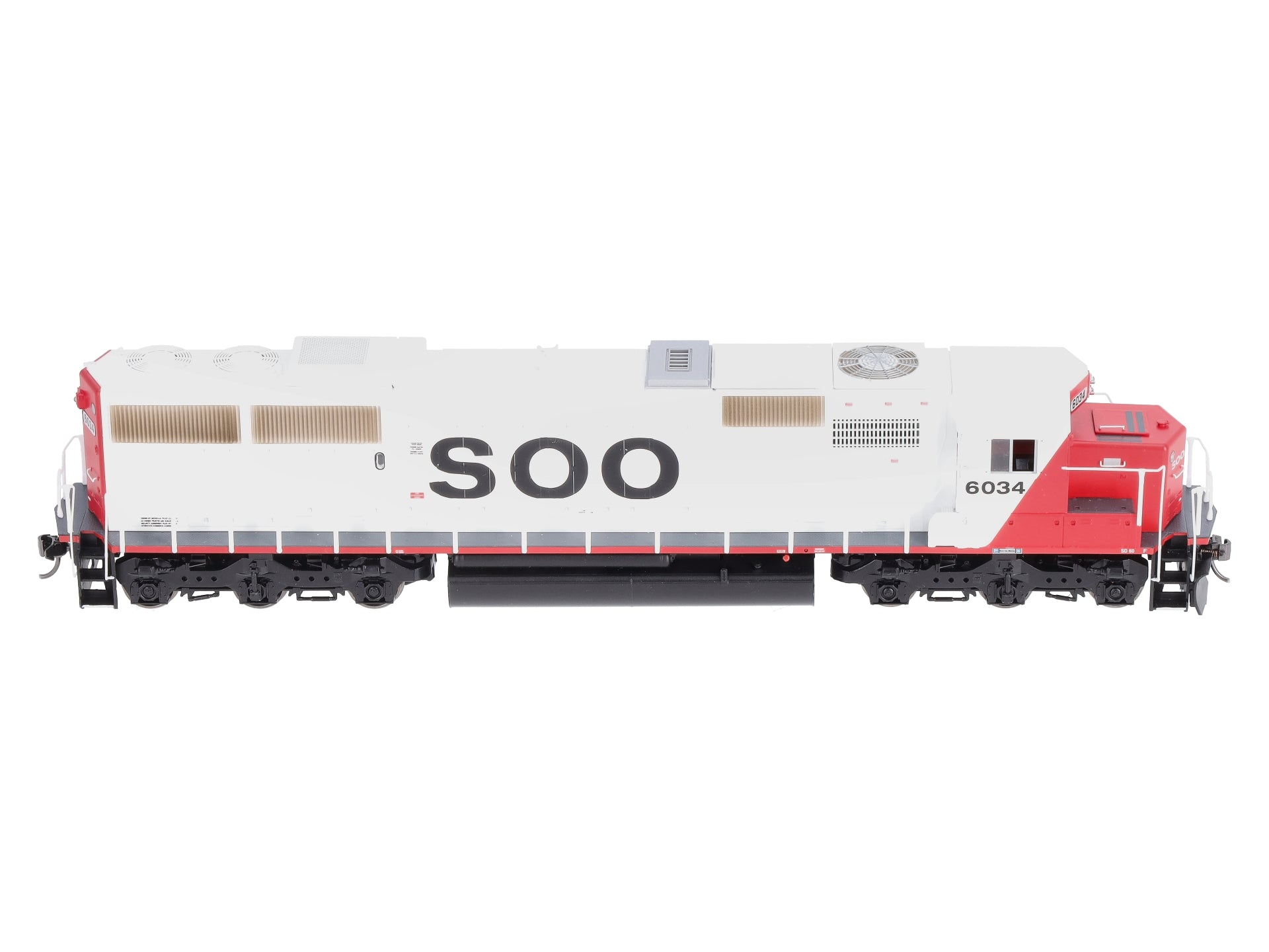 Athearn 79863 HO Scale Soo Line SD-60 Diesel Locomotive #6034 LN/Box