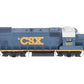 Athearn G16732 HO CSX GP15-1 Diesel Locomotive with DCC and Sound #1537