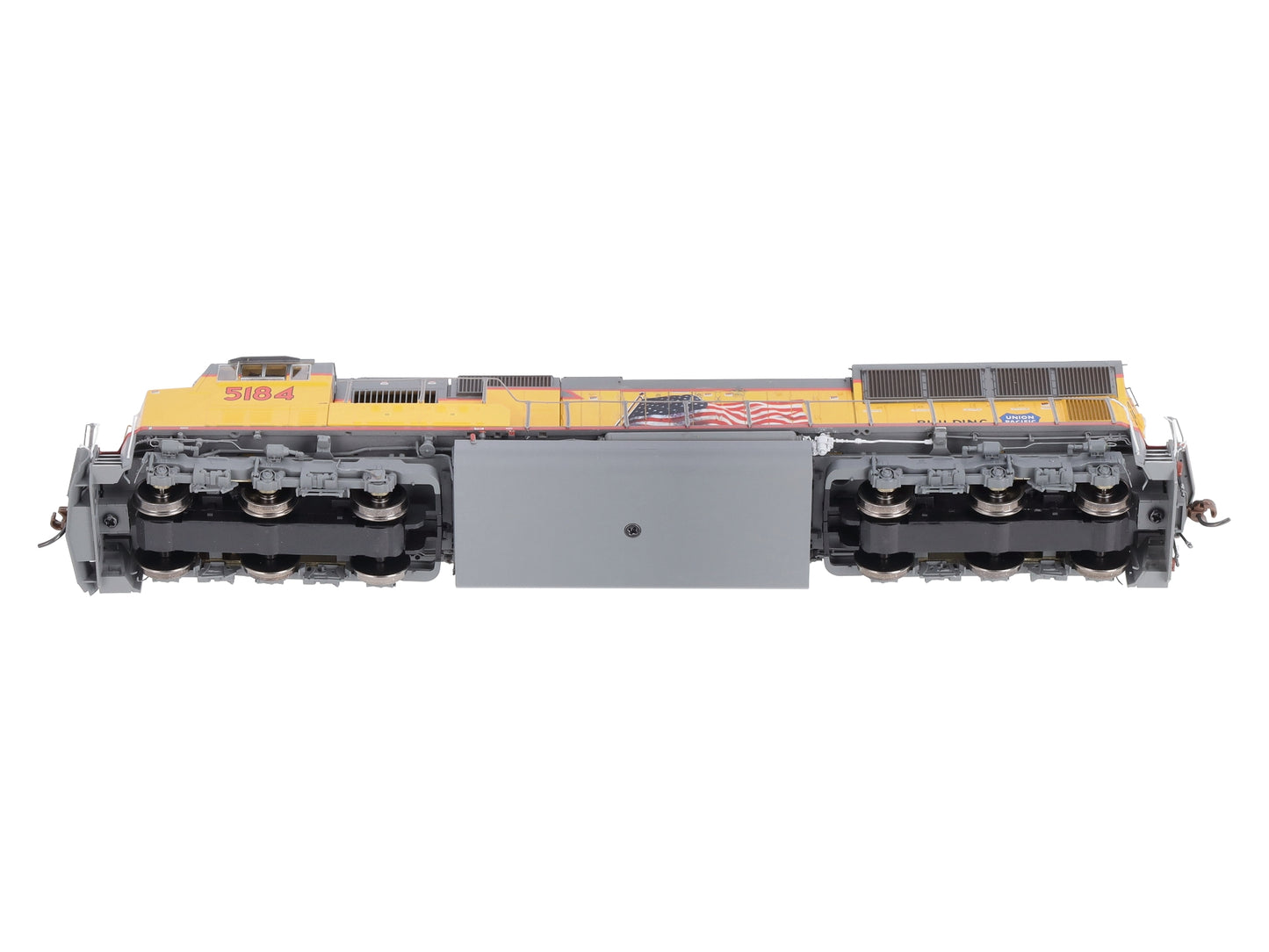 Athearn G69341 HO Union Pacific Flag SD70M Diesel Loco w/DCC & Sound #5184