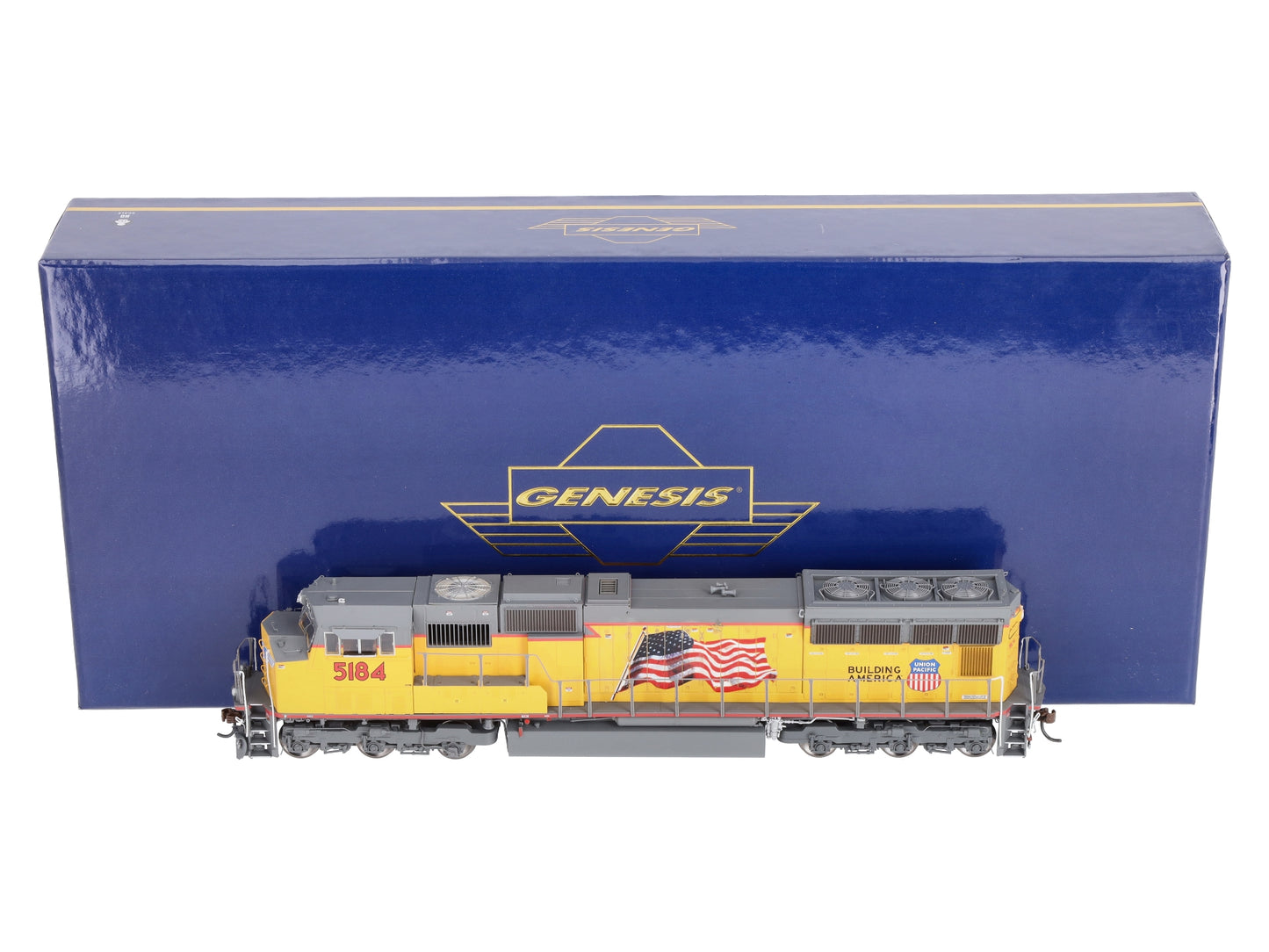 Athearn G69341 HO Union Pacific Flag SD70M Diesel Loco w/DCC & Sound #5184