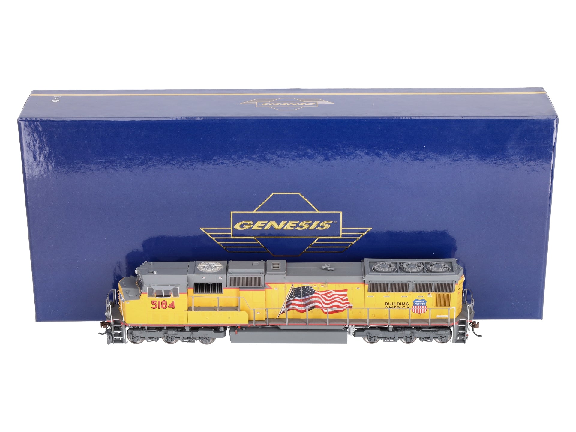 Athearn G69341 HO Union Pacific Flag SD70M Diesel Loco w/DCC & Sound #5184