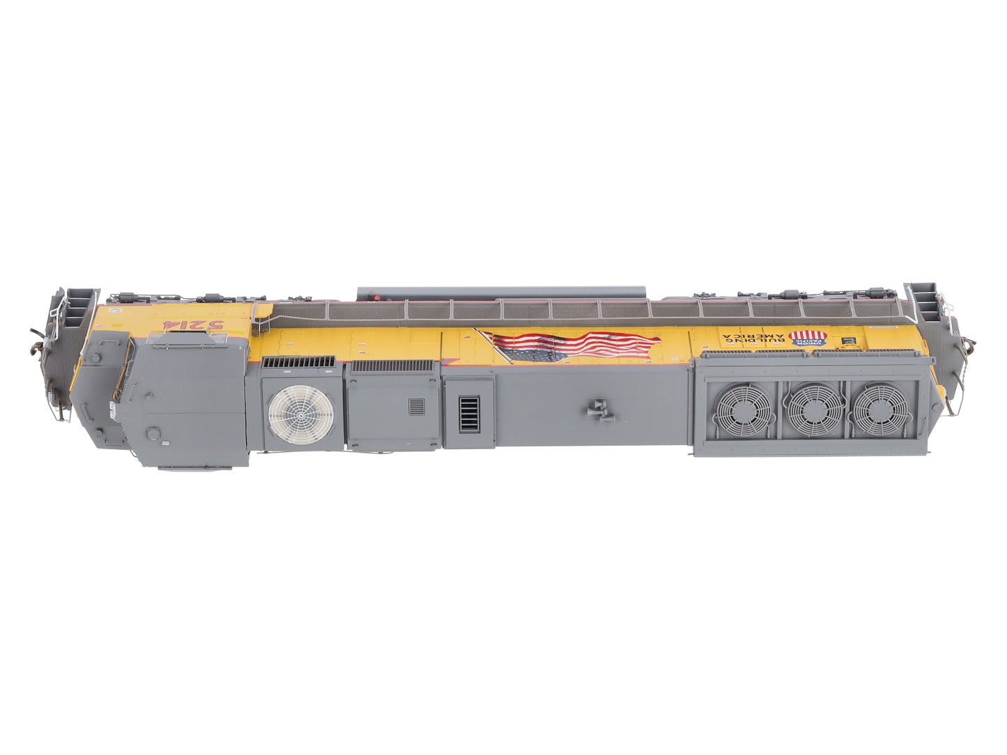 Athearn G69342 HO Union Pacific SD70M Diesel Loco w/DCC & Sound #5214 (Flag) LN/Box