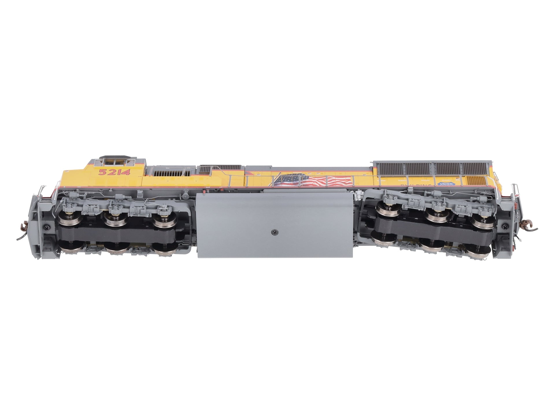 Athearn G69342 HO Union Pacific SD70M Diesel Loco w/DCC & Sound #5214 (Flag) LN/Box
