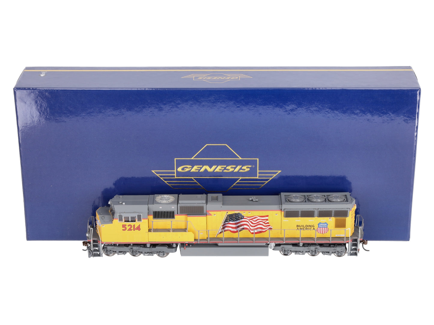 Athearn G69342 HO Union Pacific SD70M Diesel Loco w/DCC & Sound #5214 (Flag)