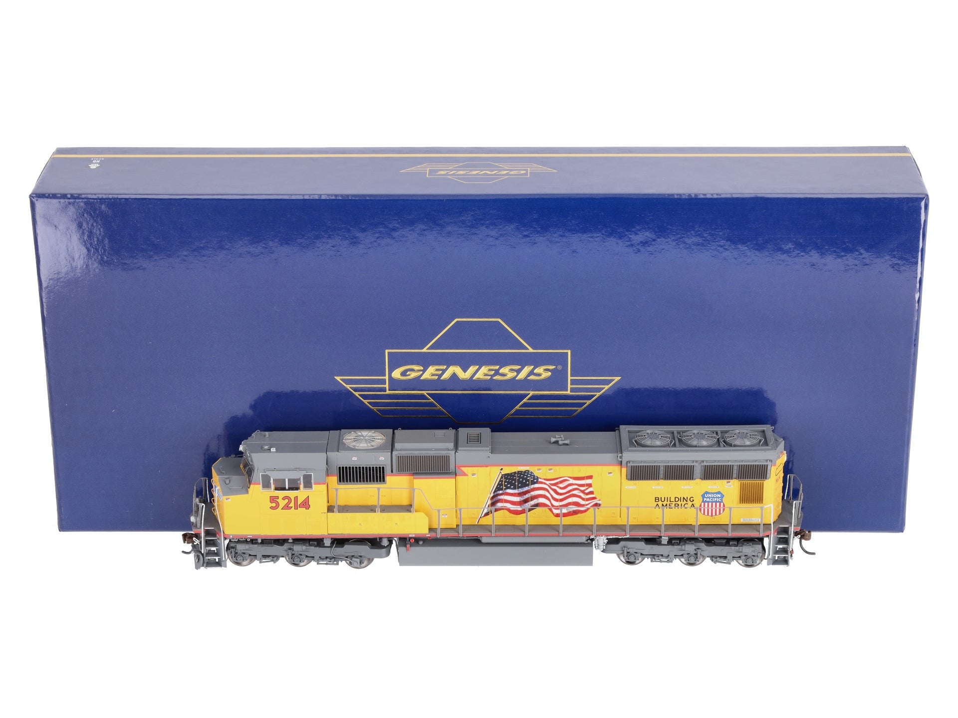 Athearn G69342 HO Union Pacific SD70M Diesel Loco w/DCC & Sound #5214 (Flag)