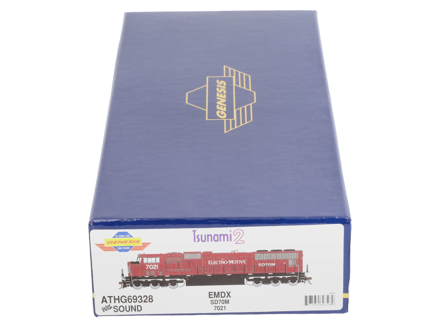 Athearn G69328 HO Electro-Motive SD70M Diesel Locomotive w/DCC & Sound #7021