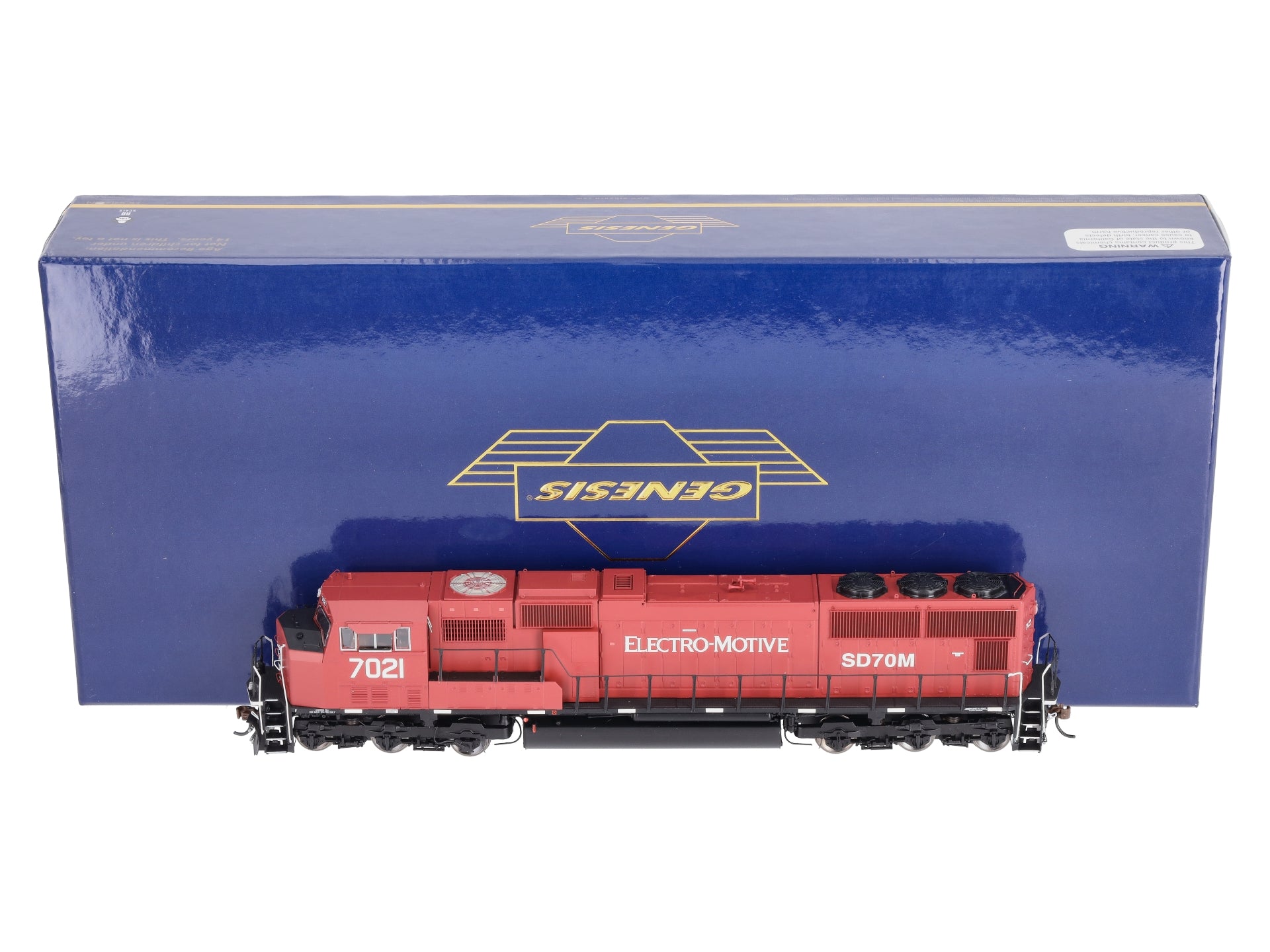 Athearn G69328 HO Electro-Motive SD70M Diesel Locomotive w/DCC & Sound #7021