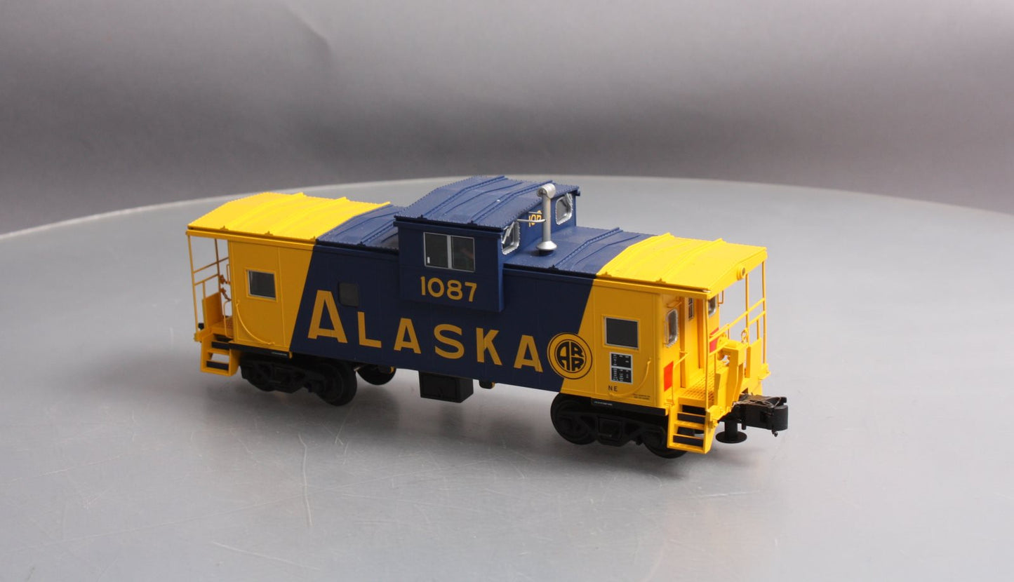 Atlas 6644-2 O Gauge Alaska Extended Vision Caboose #1087 (3 Rail) NIB