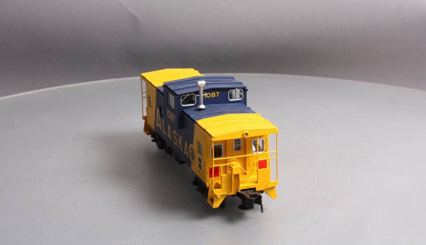 Atlas 6644-2 O Gauge Alaska Extended Vision Caboose #1087 (3 Rail) NIB