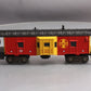Lionel 6-19890 O Gauge Santa Fe Bay Window Caboose w/Railsounds Crew Talk LN/Box