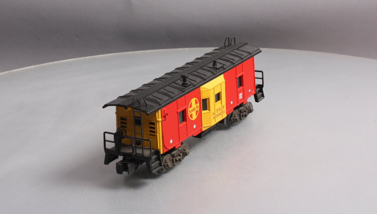 Lionel 6-19890 O Gauge Santa Fe Bay Window Caboose w/Railsounds Crew Talk LN/Box