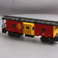 Lionel 6-19890 O Gauge Santa Fe Bay Window Caboose w/Railsounds Crew Talk