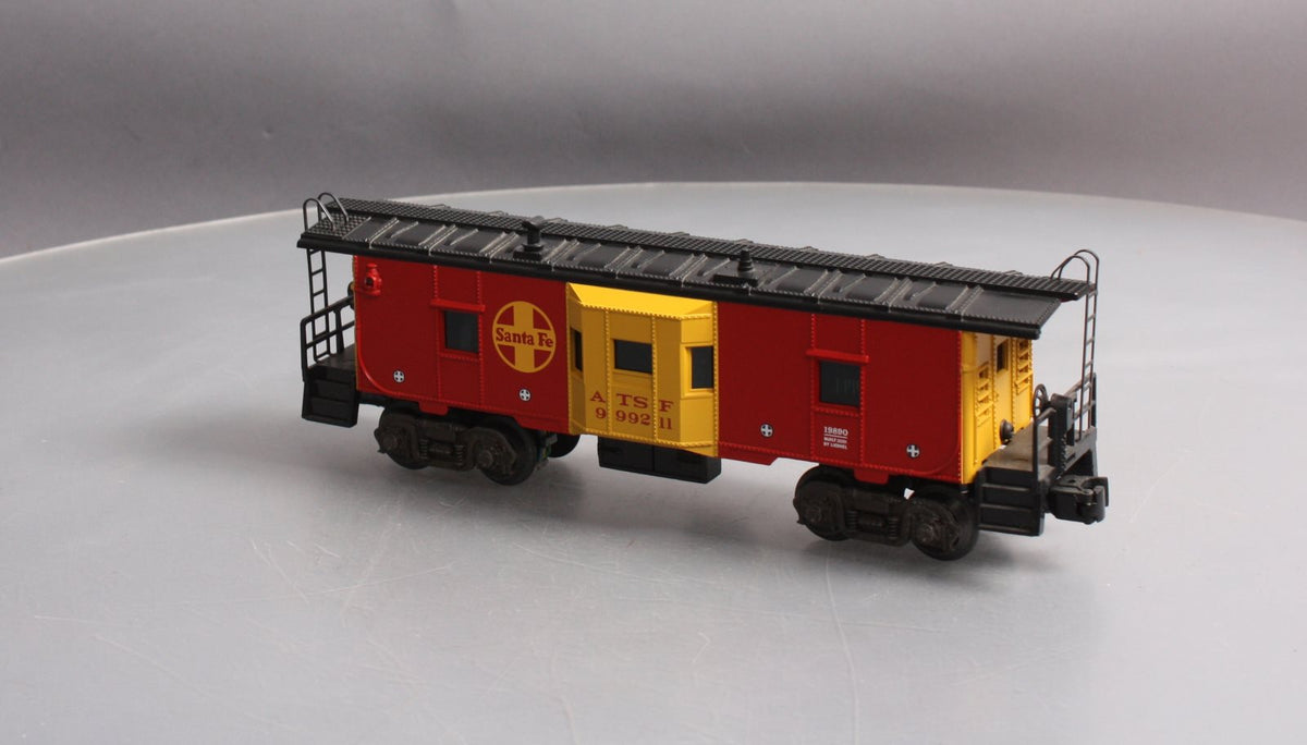 Lionel 6-19890 O Gauge Santa Fe Bay Window Caboose w/Railsounds Crew Talk LN/Box