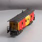 Lionel 6-19890 O Gauge Santa Fe Bay Window Caboose w/Railsounds Crew Talk