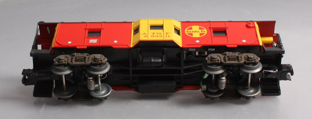 Lionel 6-19890 O Gauge Santa Fe Bay Window Caboose w/Railsounds Crew Talk LN/Box